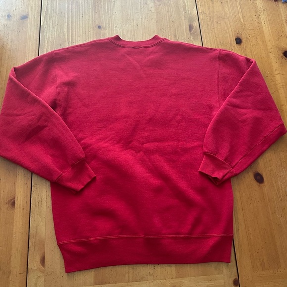 Crazy Shirts Red Vintage Crewneck Sweater with Sailboat Motif Size M Made in USA - Picture 6 of 7